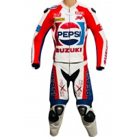 Shwantz Classic Pepsi SUZUKI Limited Edition Motorcycle Race Leathers